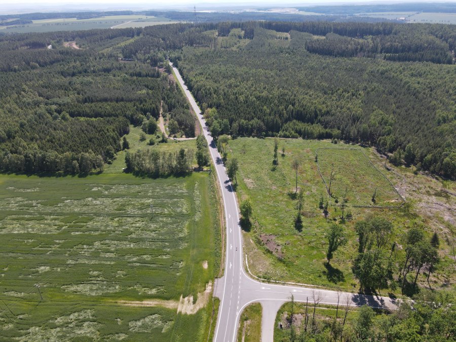 Stavba silnice „II/230 Stříbro - dálnice D5, úsek 2“ je v plném proudu