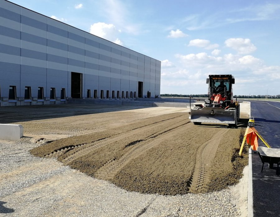 Logistický park Pavlov, přístavba haly Q1